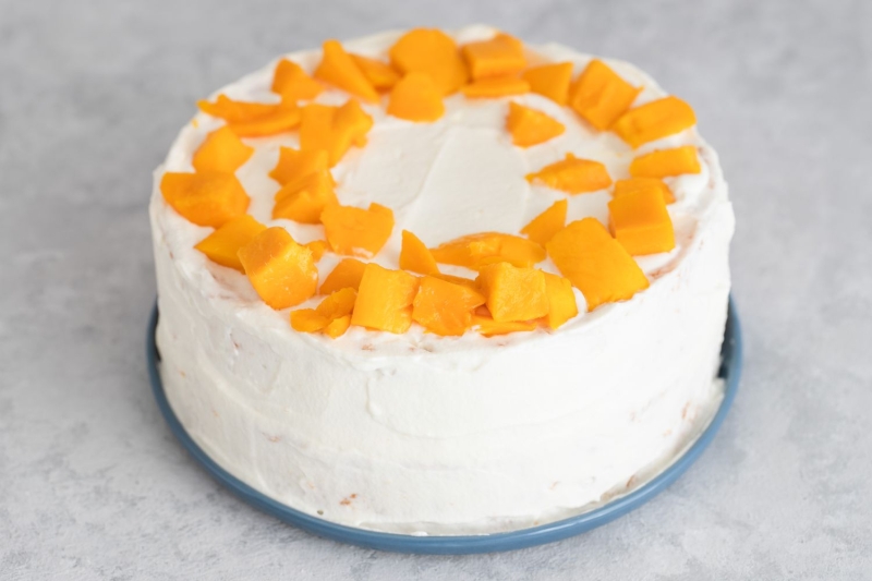 Thai Mango Cake (Khek Ma-Muang)