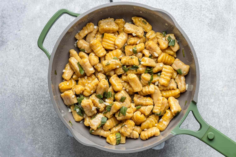 Butternut Squash Gnocchi with Brown Butter and Sage