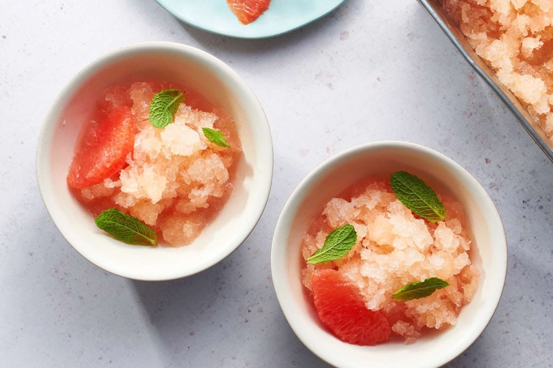 Pink Grapefruit Granita Recipe