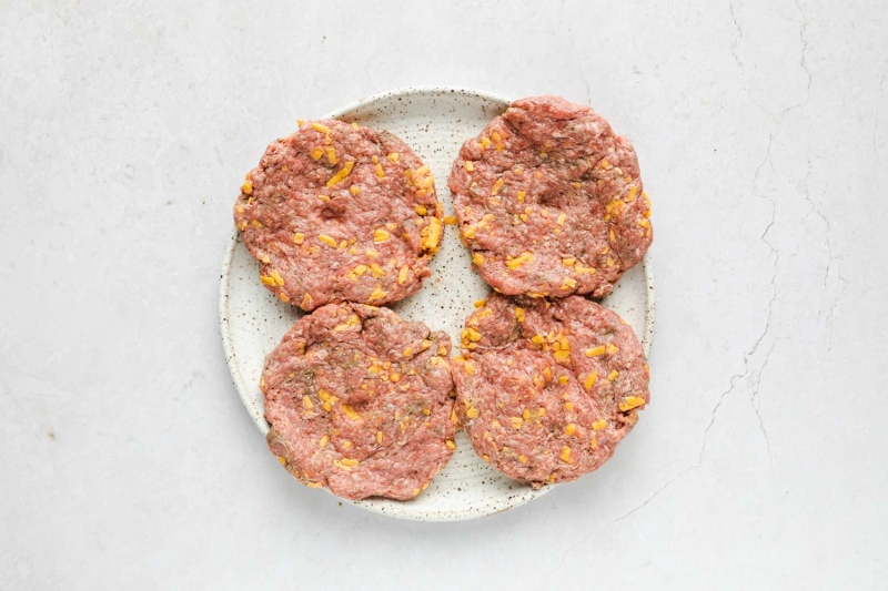 Air Fryer Burgers