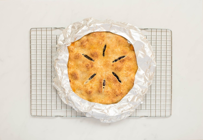 Classic Double Crust Blueberry Pie