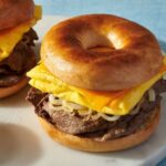 Steak, Egg, and Cheese Bagel