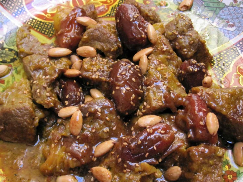 Moroccan Lamb Tagine With Dates