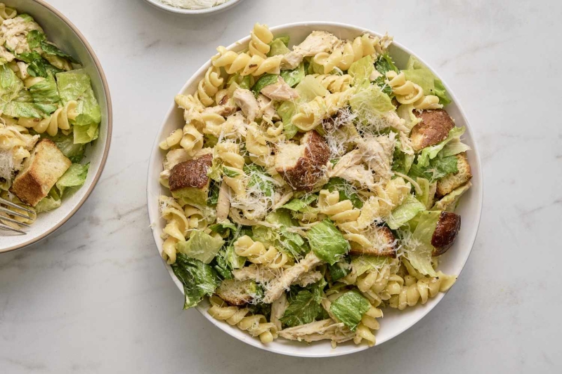 Chicken Caesar Pasta Salad