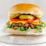 Air Fryer Burgers