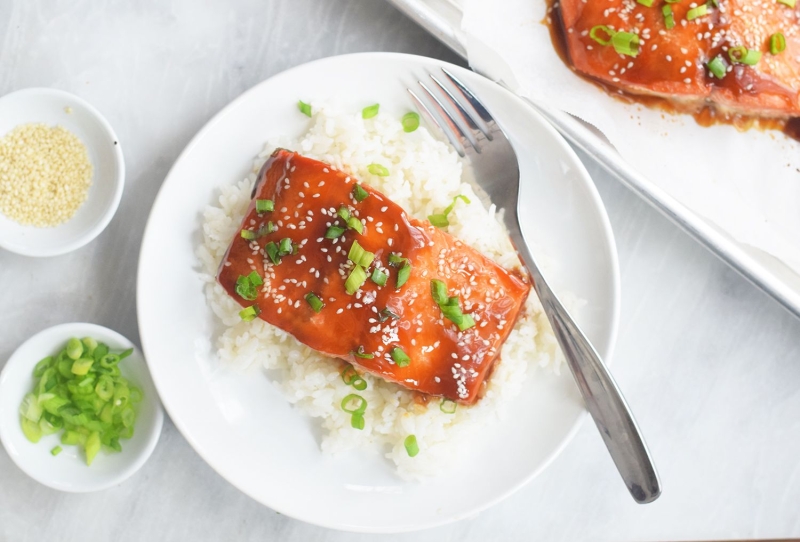 Baked Teriyaki Salmon Recipe