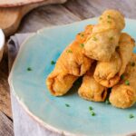 Thanksgiving Egg Rolls With Sweet-and-Sour Cranberry Sauce