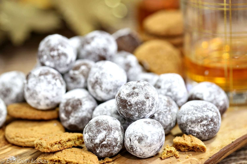 Gingerbread Rum Balls