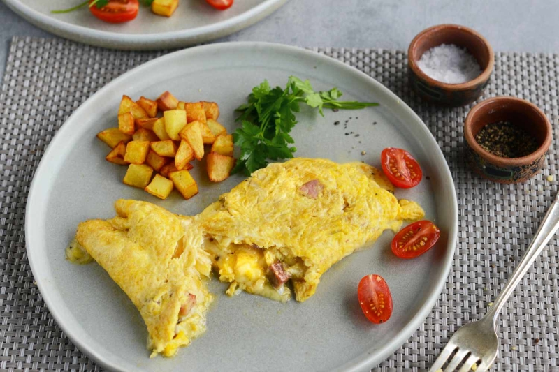 Ham and Cheese Omelet