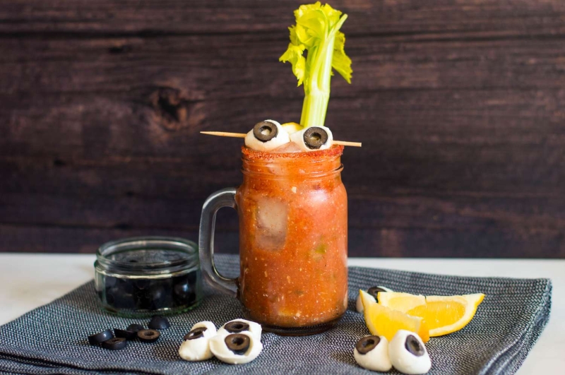 Spicy and Spooky Bloody Marys