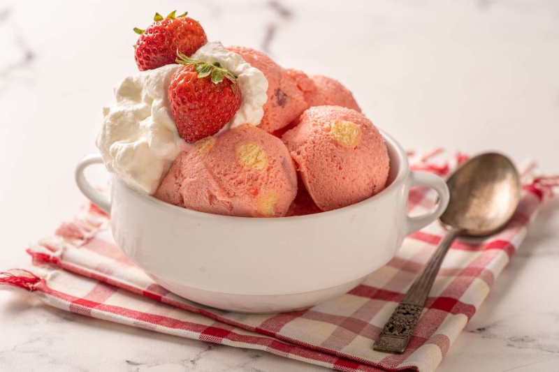 Strawberry Shortcake Ice Cream