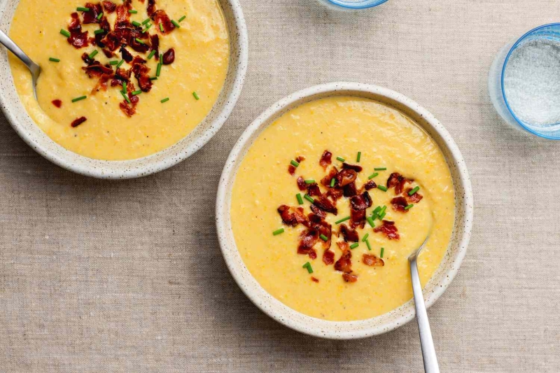 Slow Cooker Creamy Corn Chowder