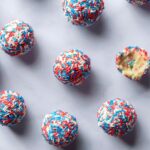 Red, White, and Blue Truffles