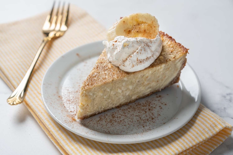 Creamy Banana Cheesecake