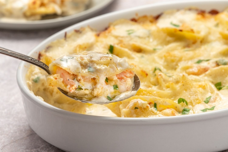 Shrimp Scampi Stuffed Shells