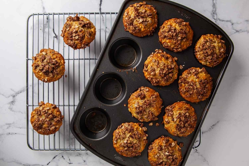 Banana Oatmeal Muffins Recipe