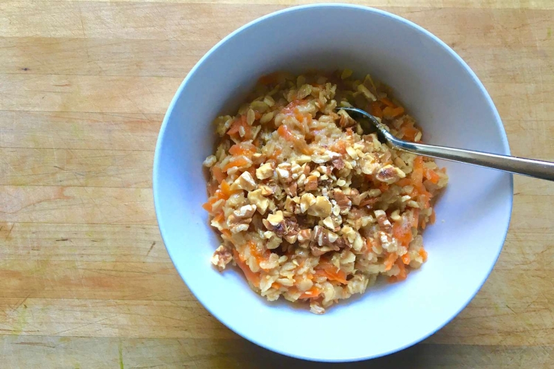 Carrot Cake Oatmeal