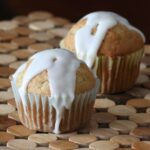 Moist Banana Cupcakes With Vanilla Icing