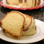 Rum Eggnog Cake