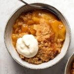 Fresh Peach Crumble