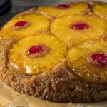 Vegan Pineapple Upside-Down Dump Cake