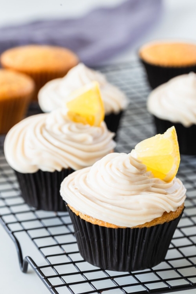 These Dairy-Free Vegan Lemon Cupcakes Are Tangy and Moist