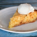 Pineapple Coconut Chess Pie