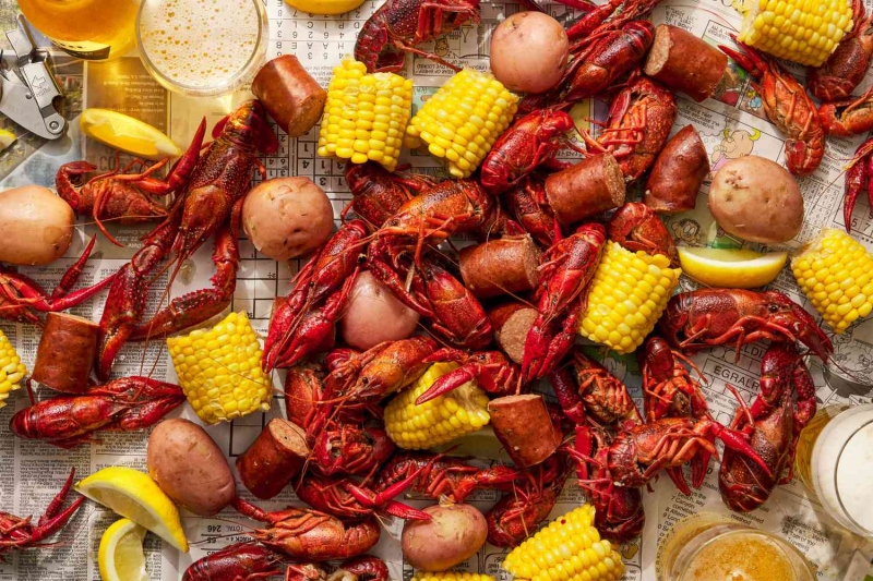 Cajun Crawfish Boil