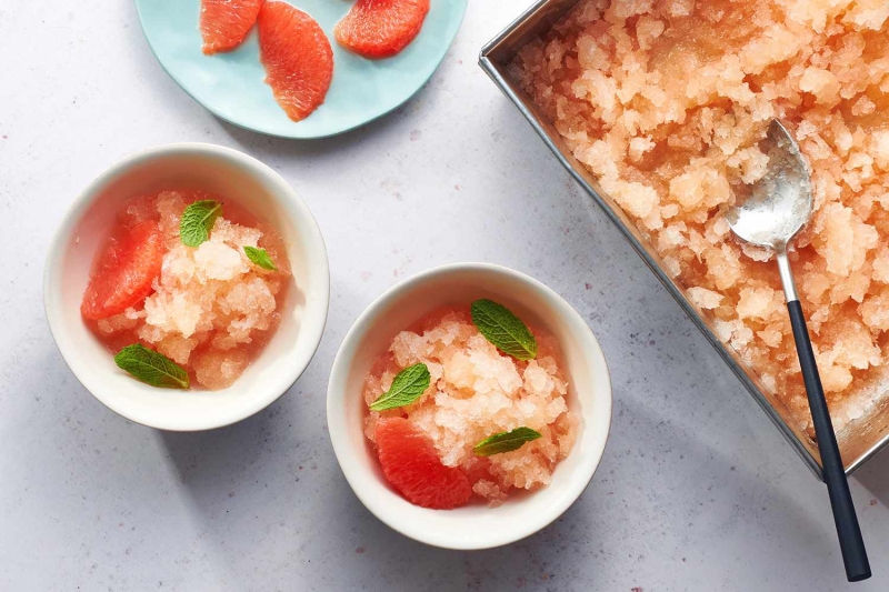 Pink Grapefruit Granita Recipe