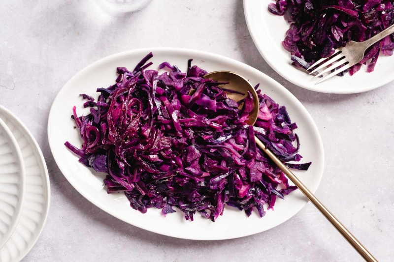 Instant Pot Braised Red Cabbage