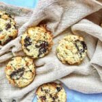 Coconut Flour Cookies With Chocolate Chunks