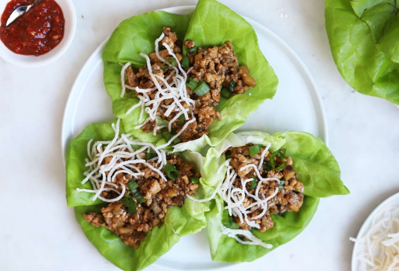 Chicken Lettuce Wraps