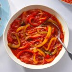 Classic Italian Peperonata (Braised Sweet Peppers)