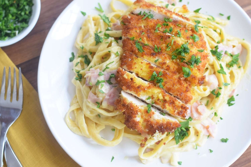 Chicken Cordon Bleu Pasta Recipe