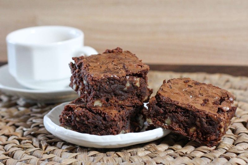 Bittersweet Chocolate Brownies