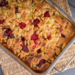 Strawberry-Rhubarb Dump Cake Recipe