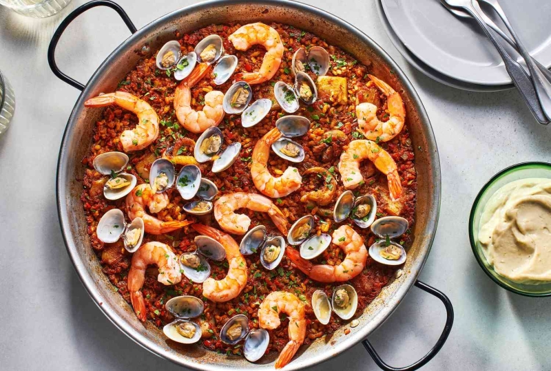 Seafood Paella