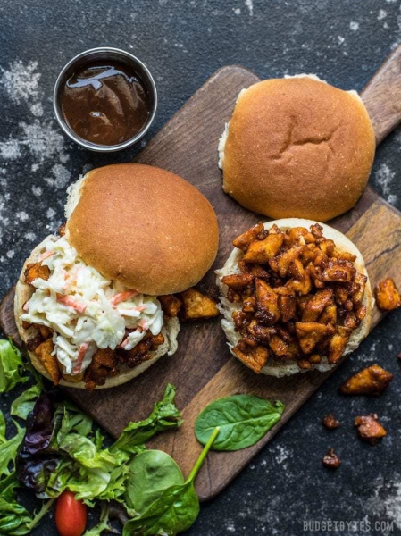 BBQ Tofu Sliders