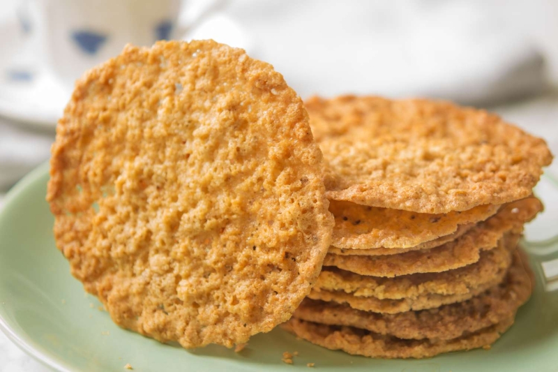 Oatmeal Lace Cookies Recipe