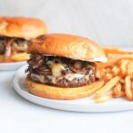 Mushroom Swiss Burgers With Truffle Aioli Recipe