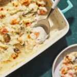 Shrimp and Crabmeat Seafood Casserole