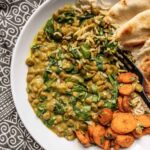 Creamy Coconut Curry Lentils with Spinach