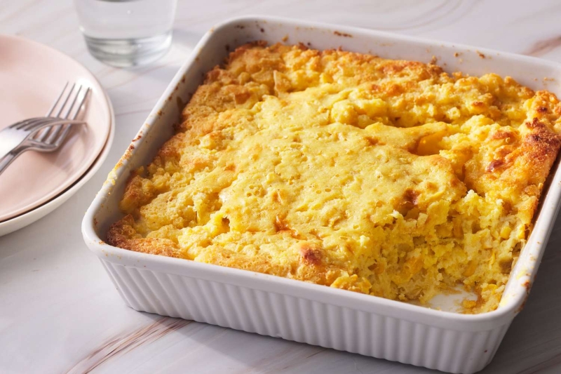 One-Bowl Cornbread Pudding