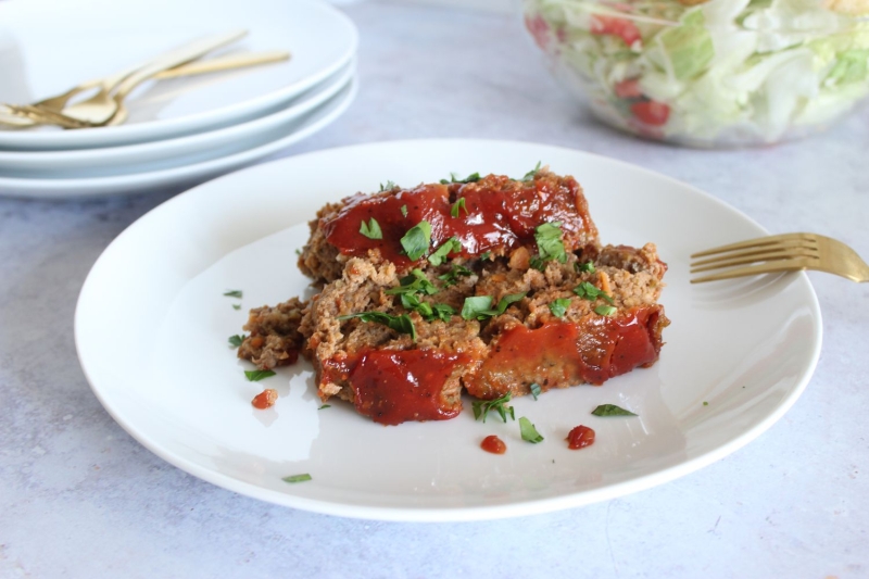 Kid-Friendly Turkey and Beef Meatloaf