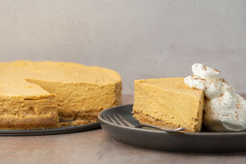 No Bake Pumpkin Cheesecake