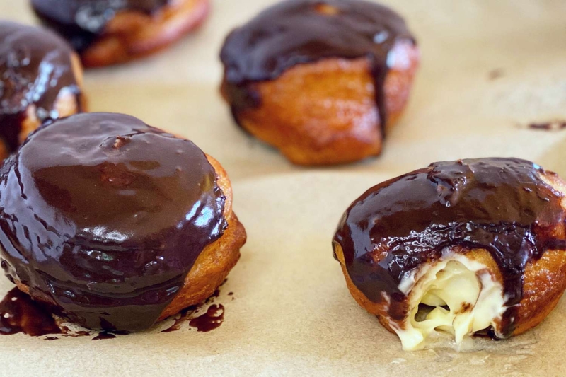 Boston Cream Doughnuts Recipe