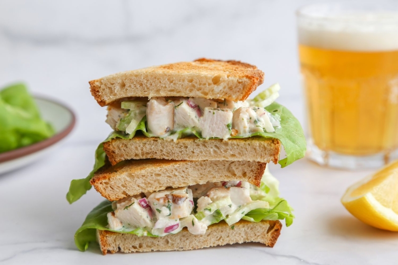 Perfect Turkey Salad Sandwich