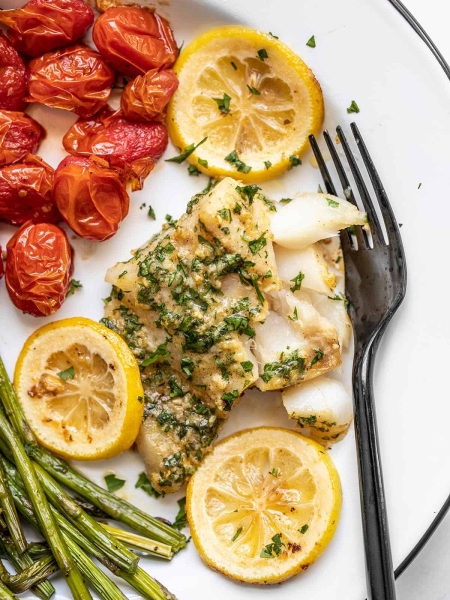 Easy Garlic Butter Baked Cod