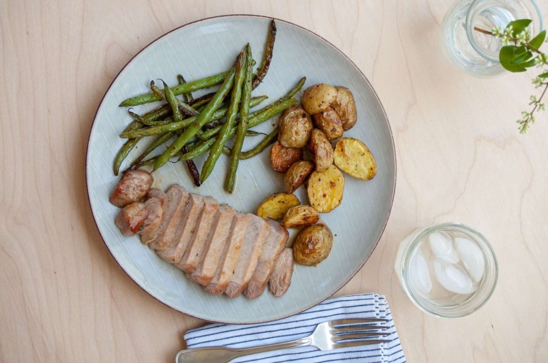 Sheet Pan Pork Chops