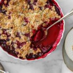 Fresh Plum Crumble With Spiced Crumb Topping Recipe